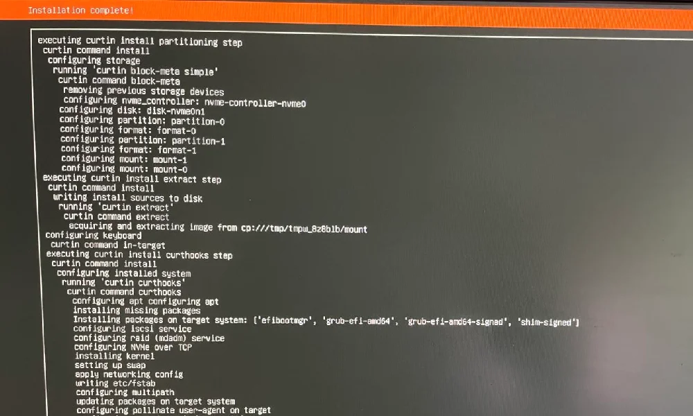 Ubuntu installation screen 17