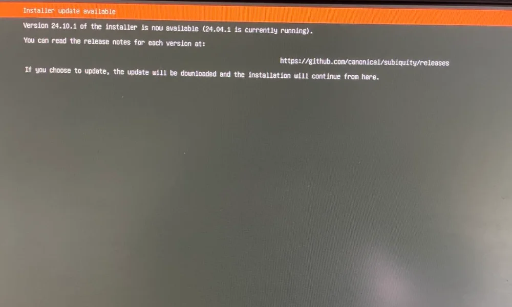 Ubuntu installation screen 5