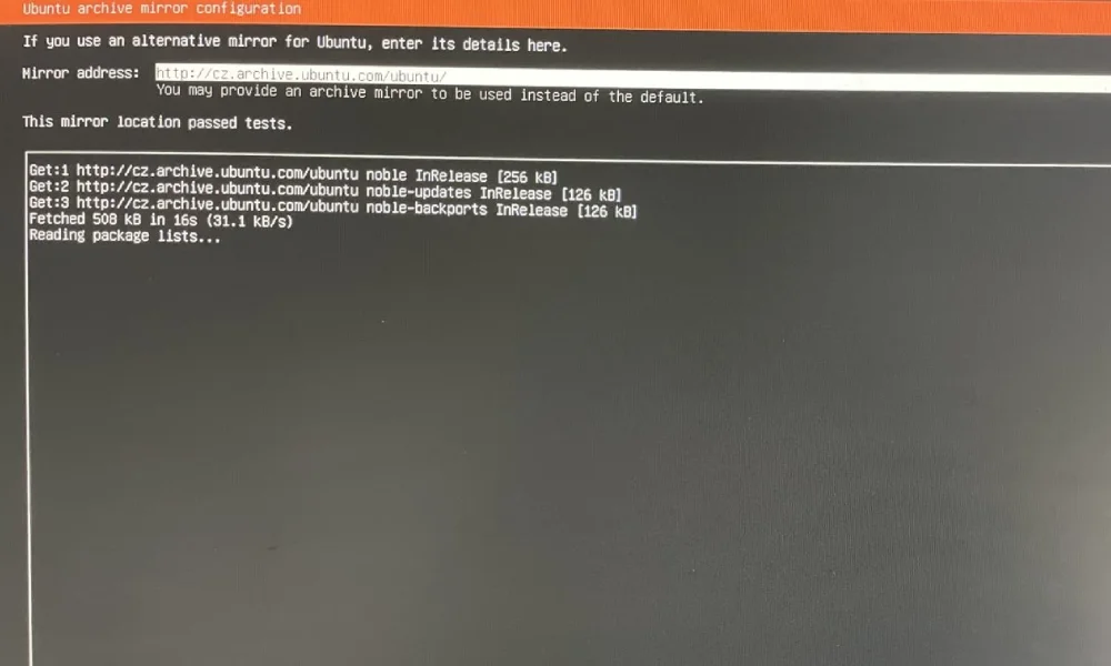 Ubuntu installation screen 10