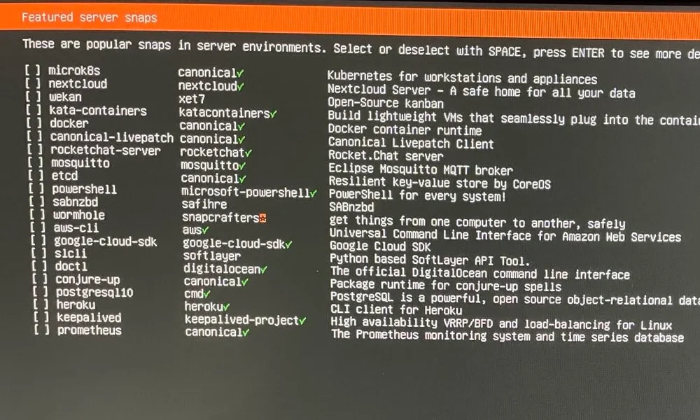 Ubuntu installation screen 16